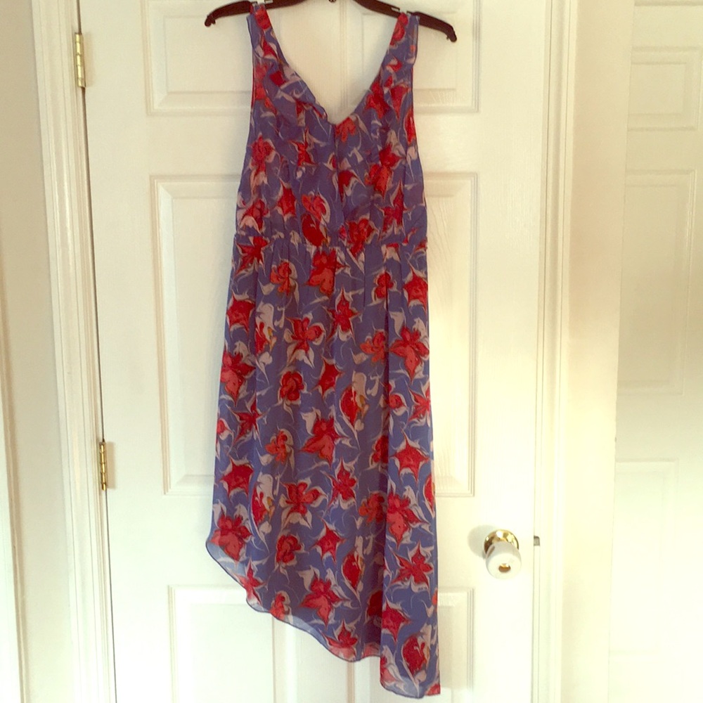 RACHEL ROY asymmetrical midi dress